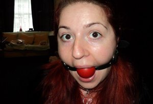 Black Fox Fetish pleased to share with you a free picture gallery with splendid girl in humilation play